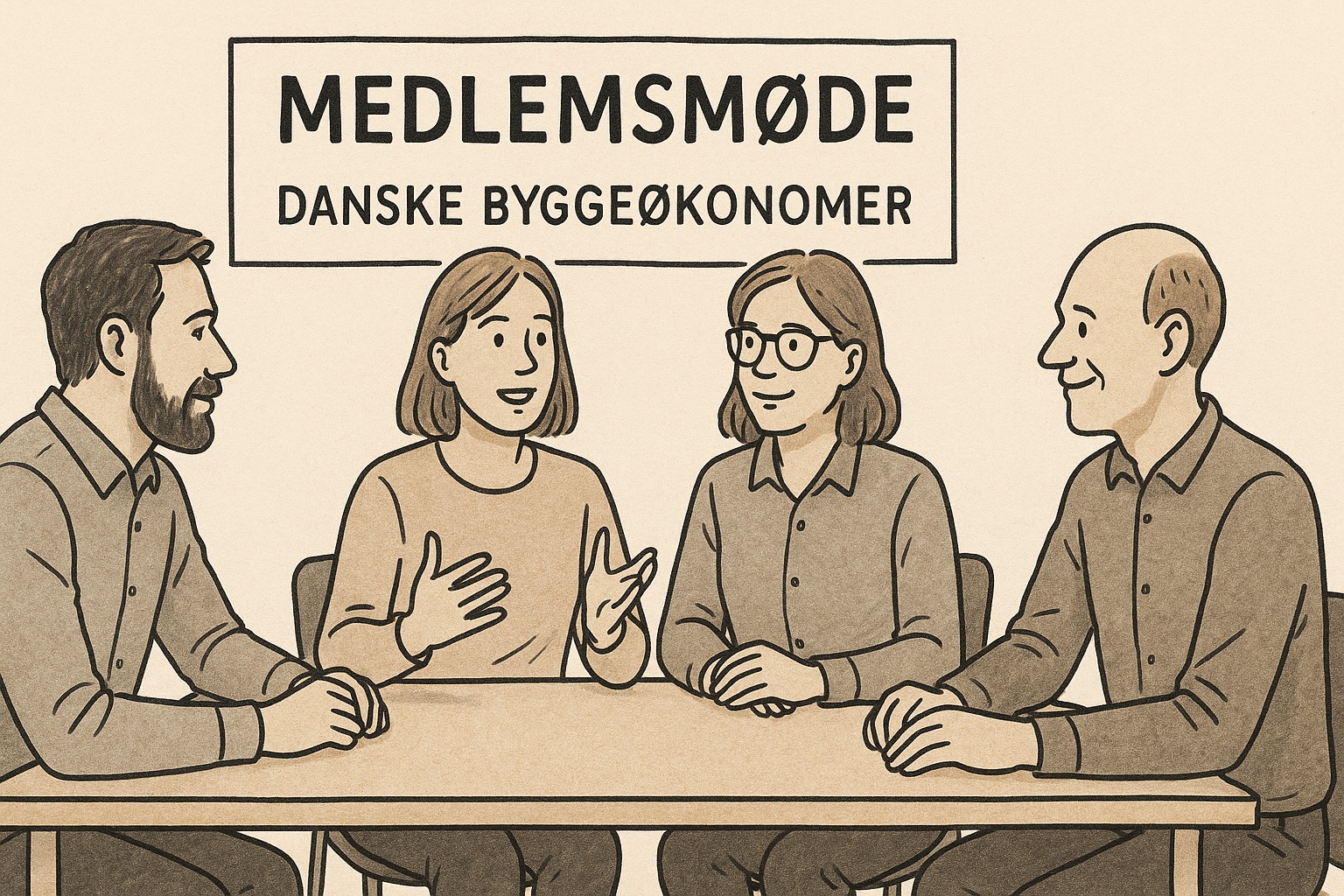 To medlemsmøder: